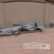 Steel Building on Ground