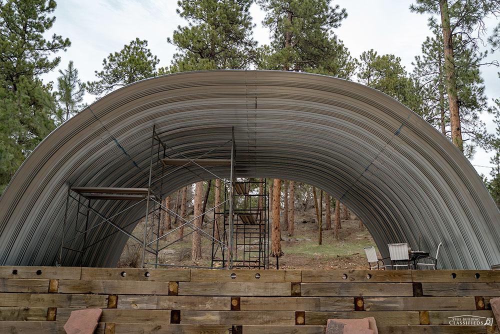 CO1775 Under Construction Arch Building