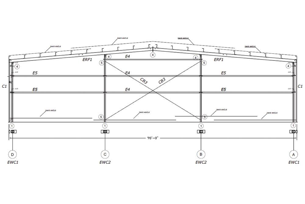 IN1818 Used Metal Building Plans Preview